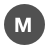 M
